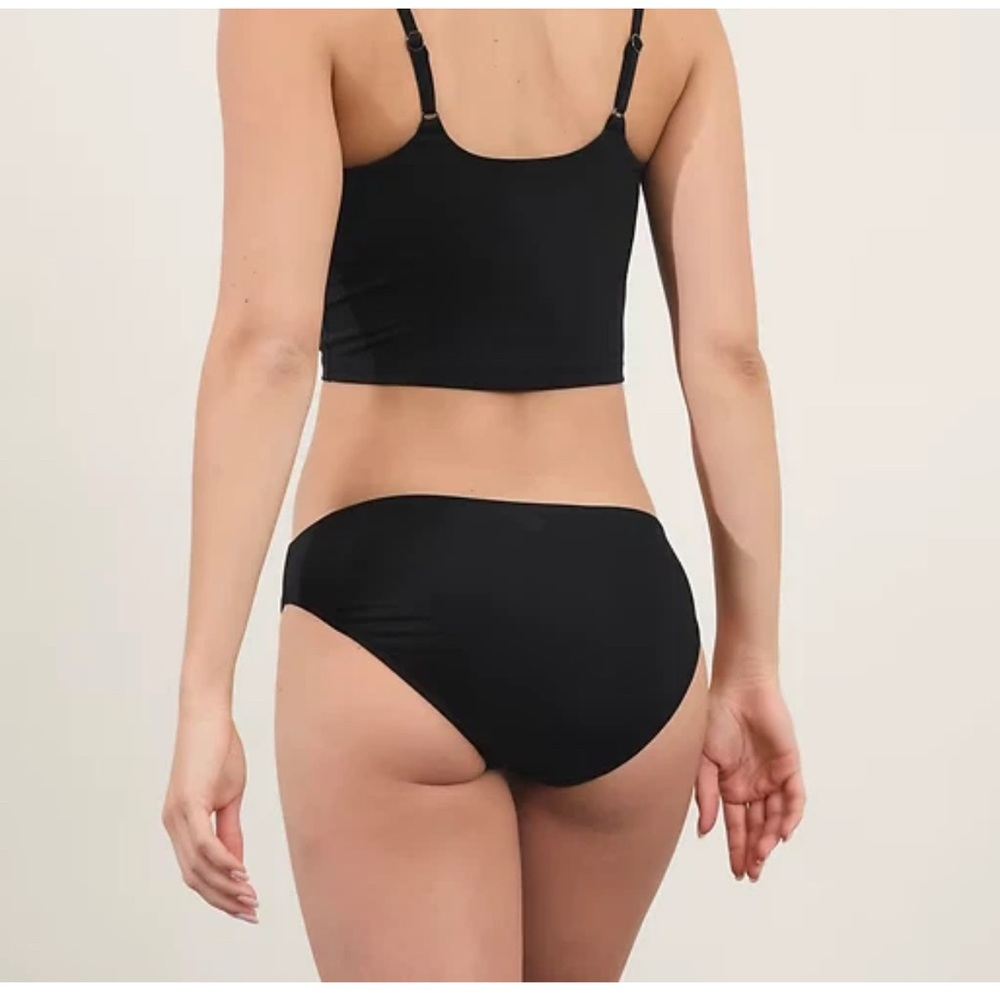 Athleta Classic Full Swim Bikini Bottom Black Small.  Bottoms only! - Picture 5 of 5